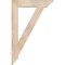 Ekena Millwork Traditional Traditional Smooth Bracket, Douglas Fir, 3 1/2"W x 22"D x 34"H BKT04X22X34TRA01SDF - alternate 2